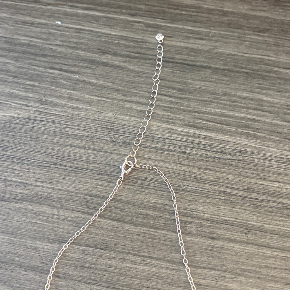 LC Lauren Conrad Beaded Sun Gold Necklace New Without Tags - Picture 3 of 4